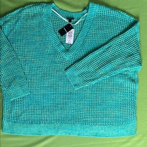 Torrid Jade Lime Knit Sweater
